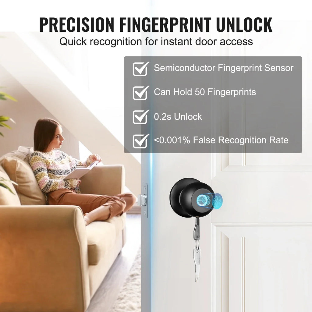 SecureSmart Fingerprint Door Lock