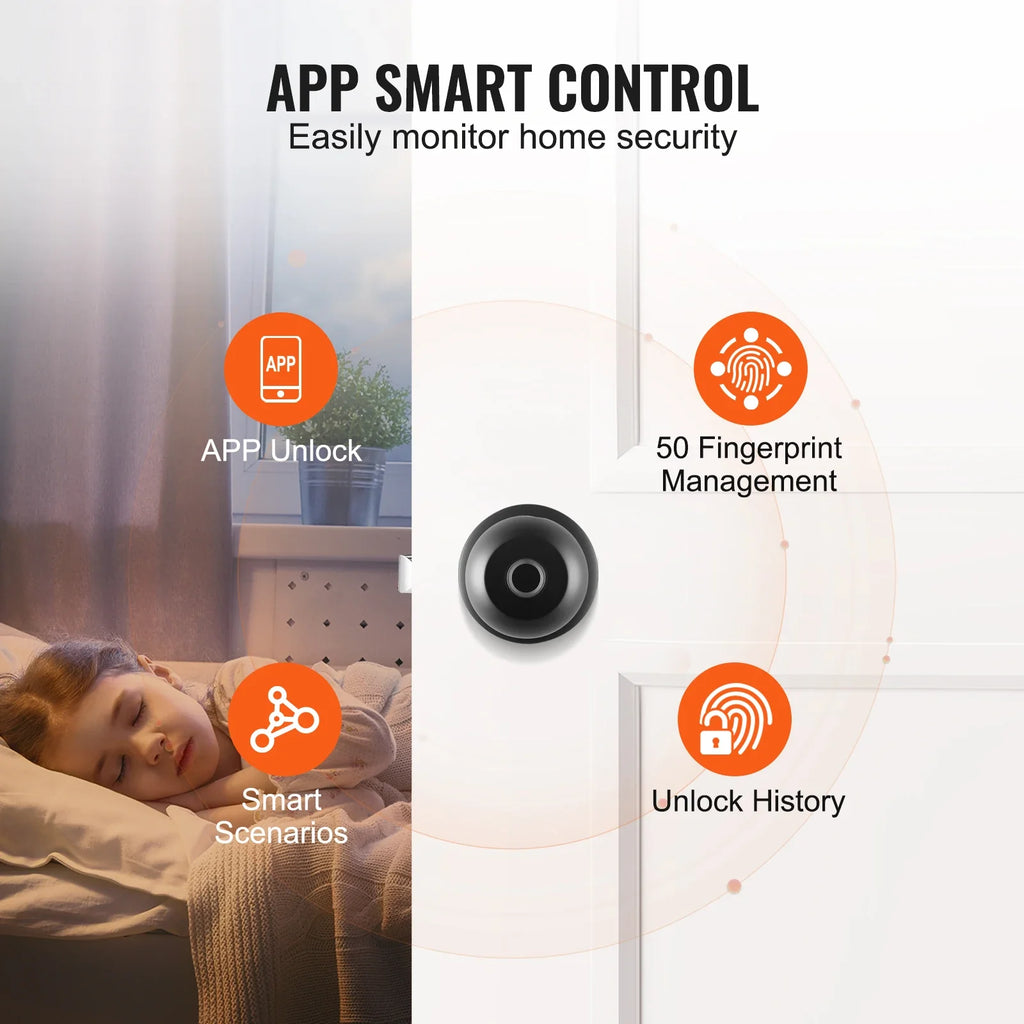 SecureSmart Fingerprint Door Lock