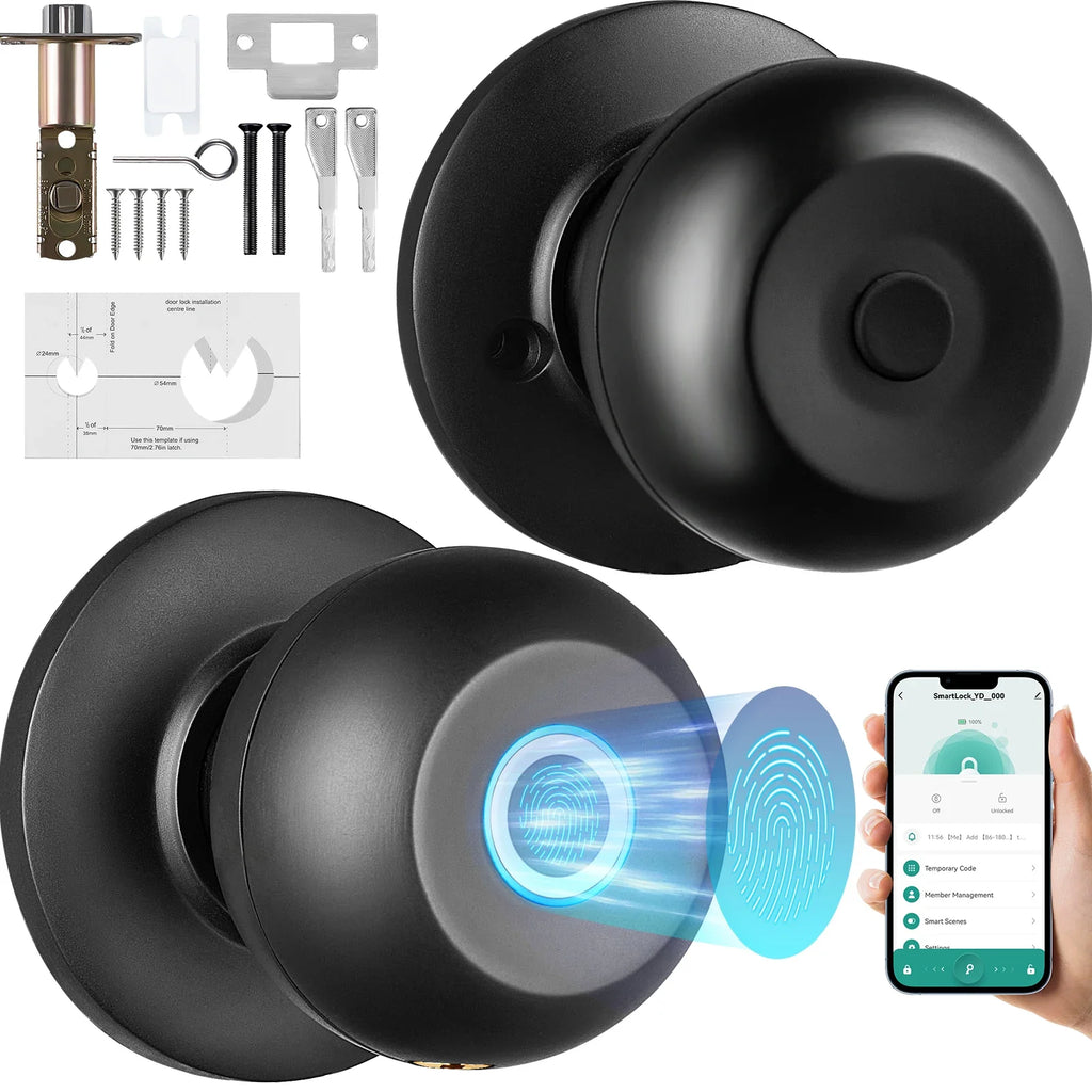 SecureSmart Fingerprint Door Lock